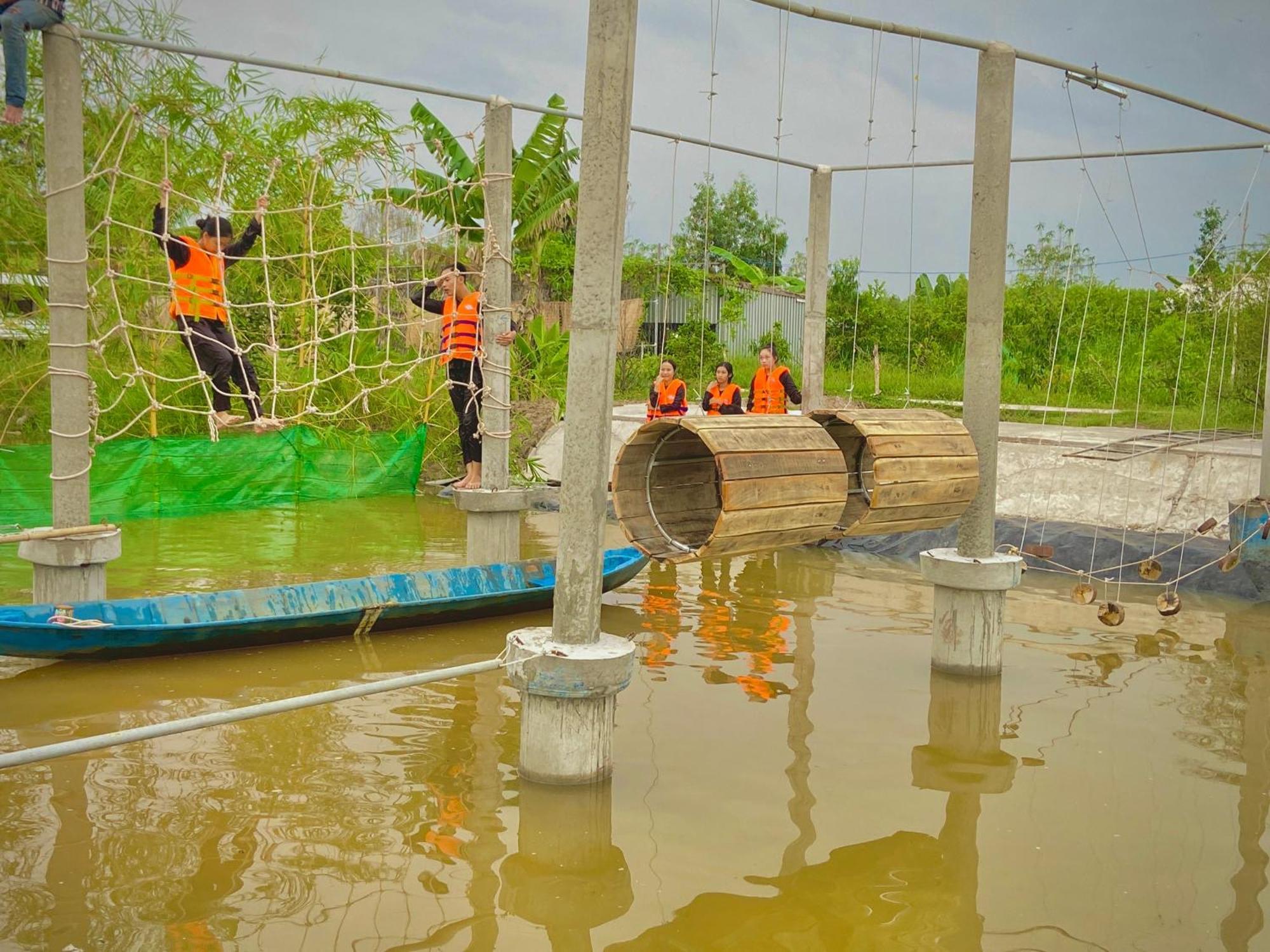 Bungalow - Farmstay Hoa Rung U Minh Cà Mau Zewnętrze zdjęcie