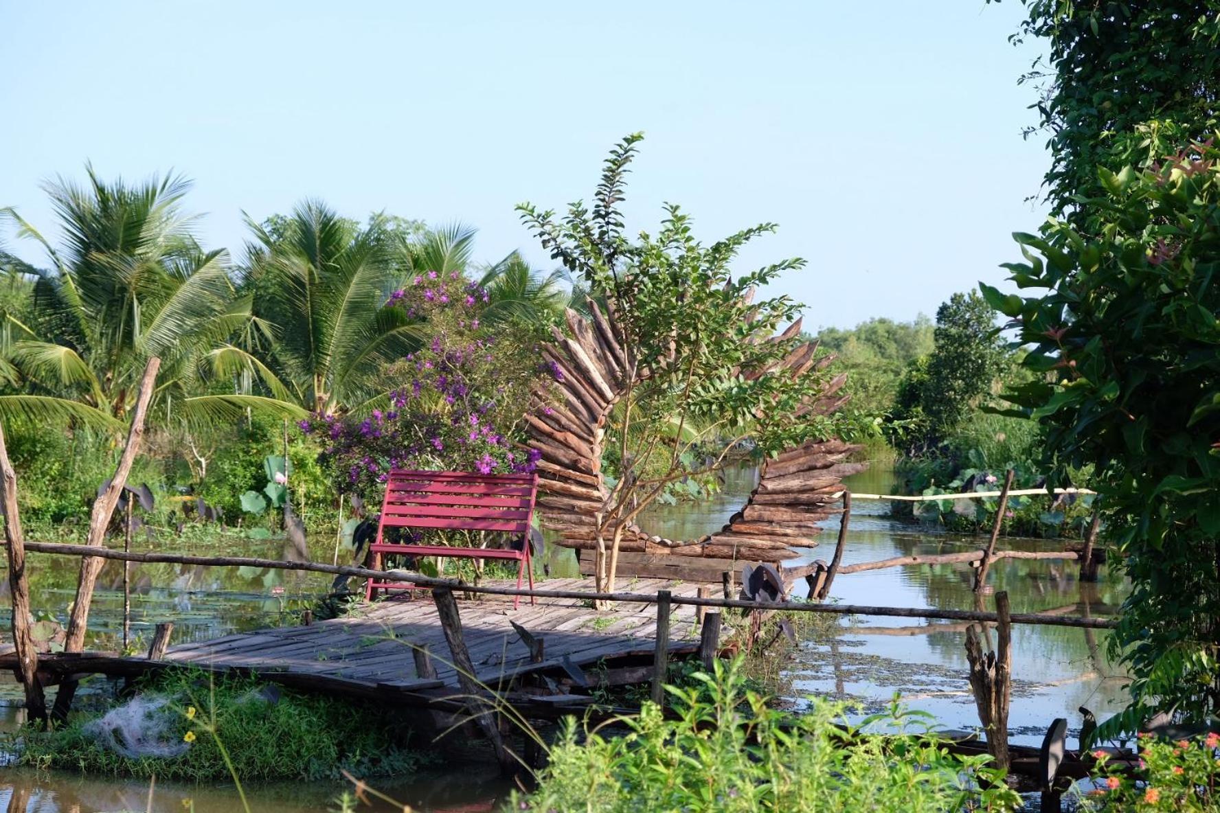 Bungalow - Farmstay Hoa Rung U Minh Cà Mau Zewnętrze zdjęcie